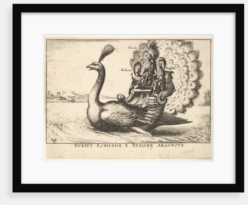 Plate 14: The Argonauts Eurytus, Echion, and Aethalides, 1664 by Unknown