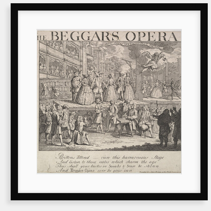 The Beggars Opera, 1728 by Unknown