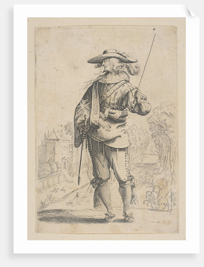 A Man Holding a Crop, 1629 by Unknown