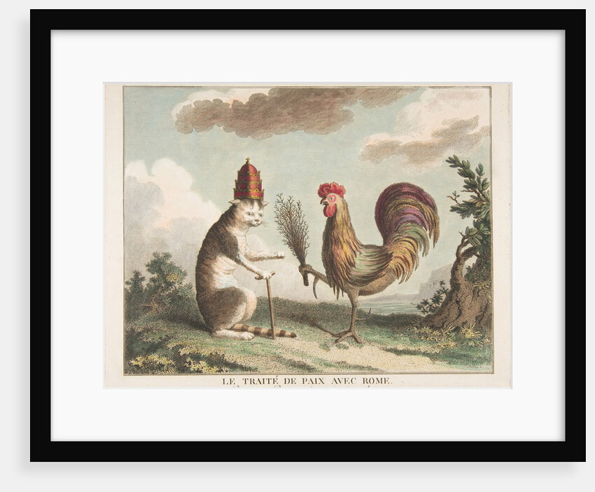 Le Traité de Paix avec Rome, ca. 1789 by Unknown