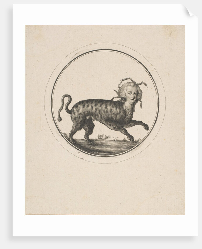 Caricature Showing Marie Antoinette as a Leopard, 18th century by Unknown