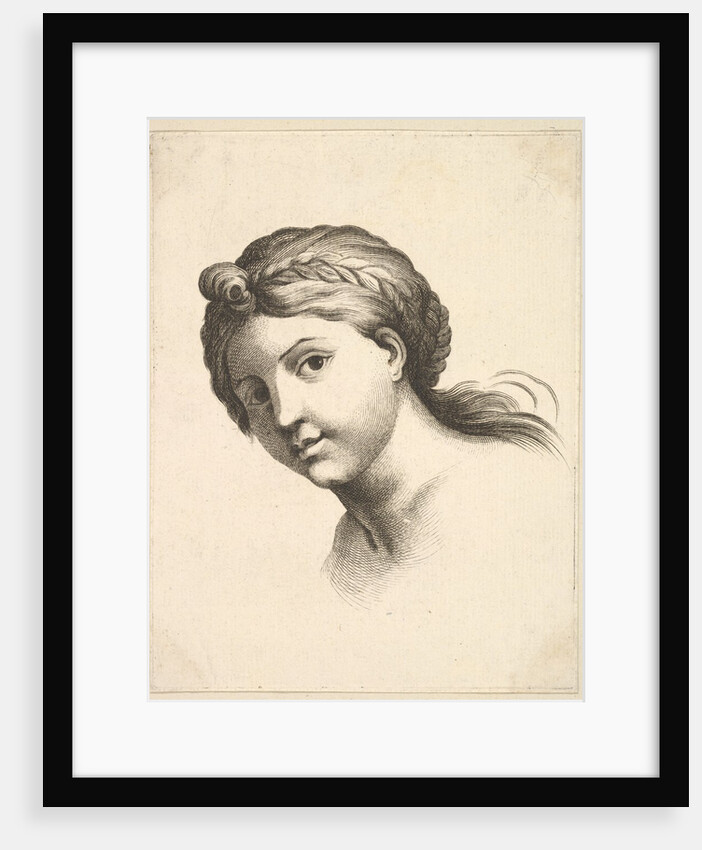 Head of a Woman, from Livre de Têtes Gravées d'apres F. Boucher et Autre by Unknown