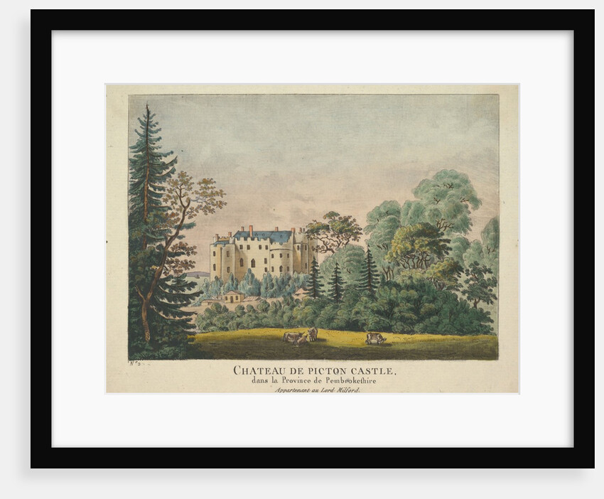 Chateau de Picton Castle, 1735-43 by Unknown