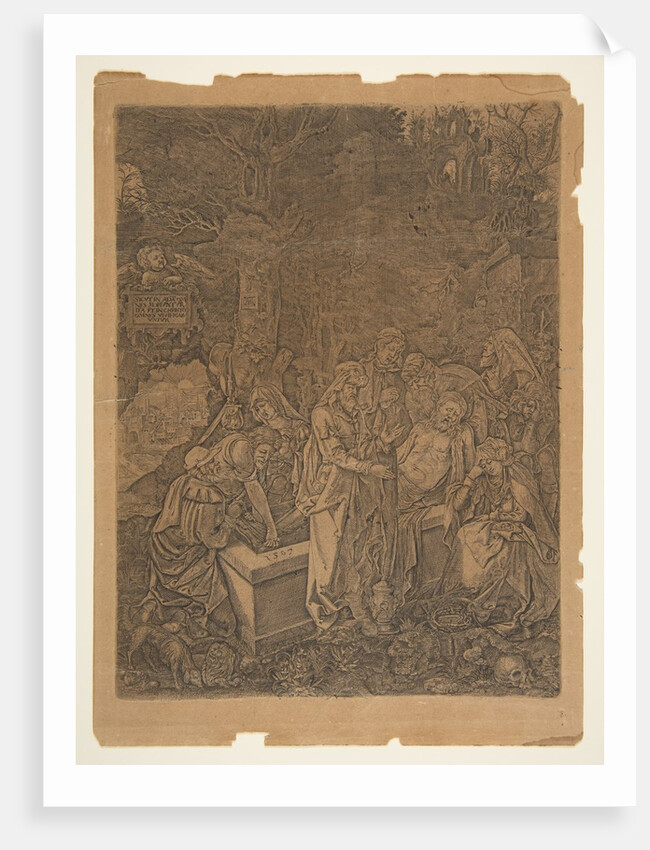 Entombment, 19th century by Unknown
