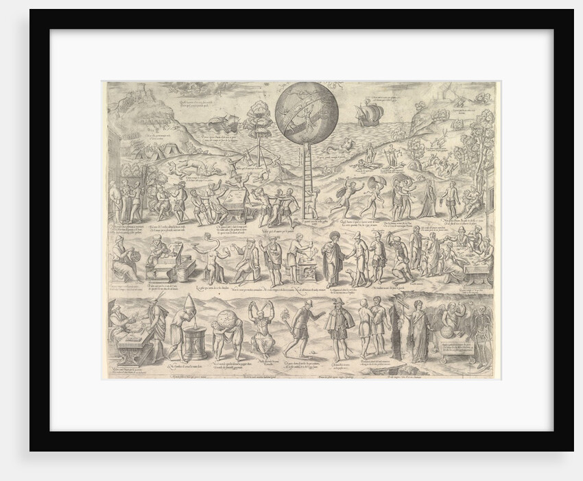 The World, Cage of Fools, 16th century by Unknown