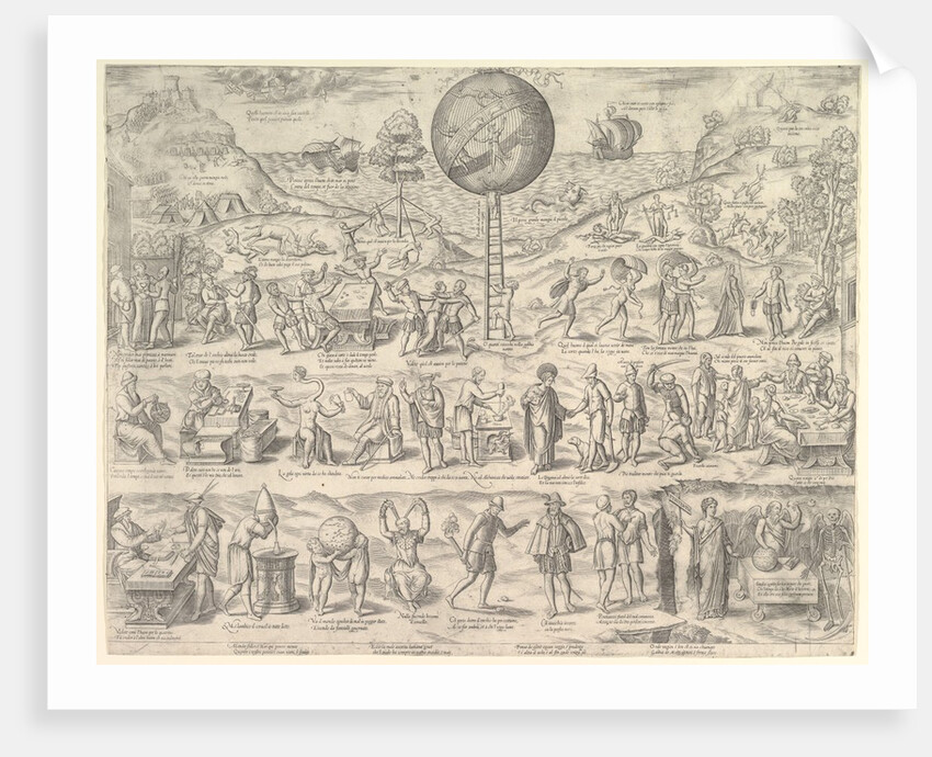 The World, Cage of Fools, 16th century by Unknown