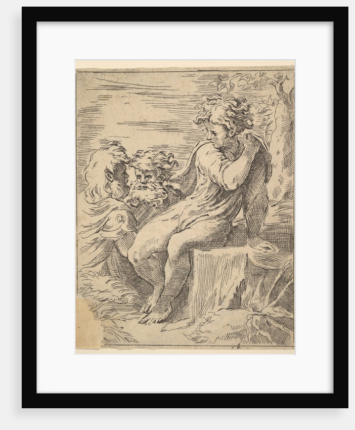Youth with two Old Men, 17th century by Unknown