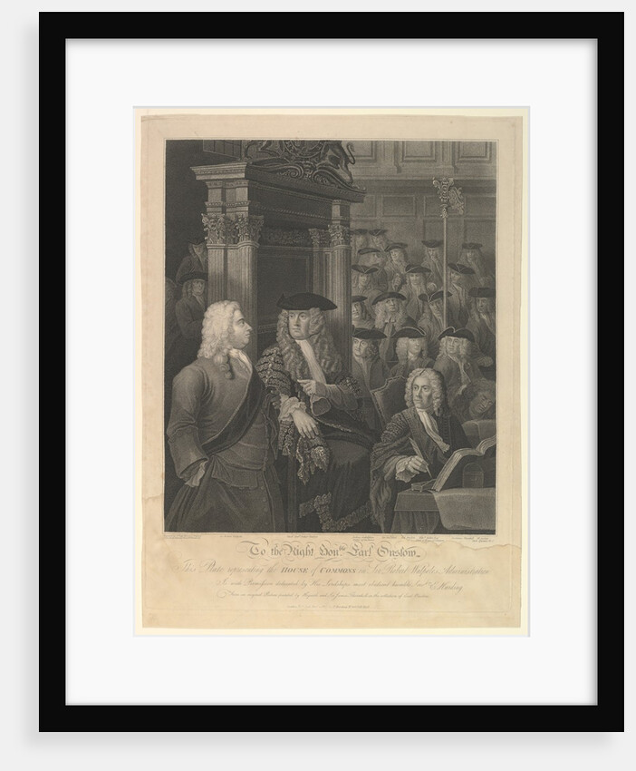 House of Commons - Sir Robert Walpole's Administration, November 1, 1803 by Anthony Fogg