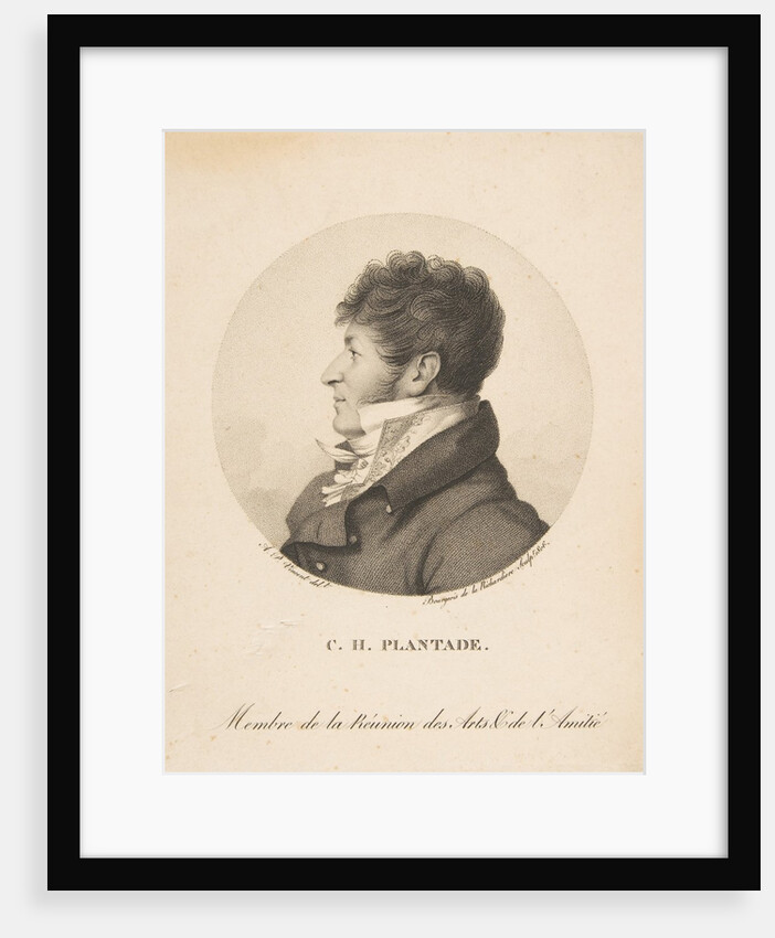 Charles Henri Plantade, 1806 by Antoine-Achille Bourgeois de La Richardiere