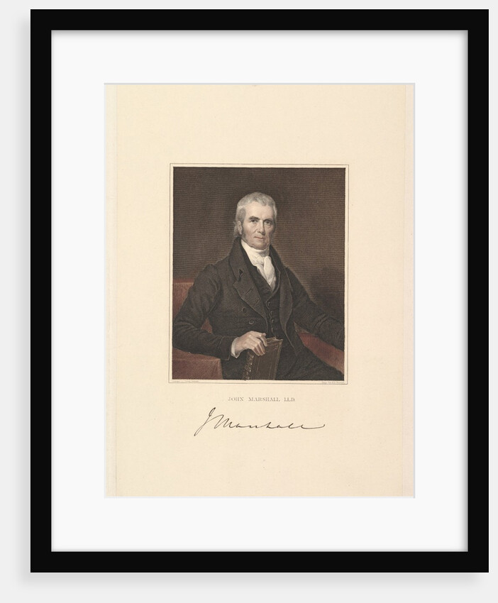 Chief Justice John Marshall, 1833 by Asher Brown Durand