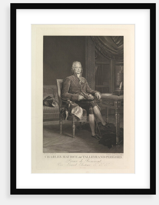 Portrait of Charles Maurice de Talleyrand-Périgord, after 1808 by Auguste Gaspard Louis Desnoyers