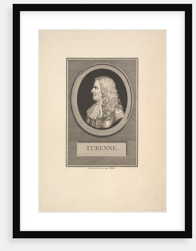 Portrait of Henry de la Tour, Vicomte de Turenne, 1800 by Augustin de Saint-Aubin