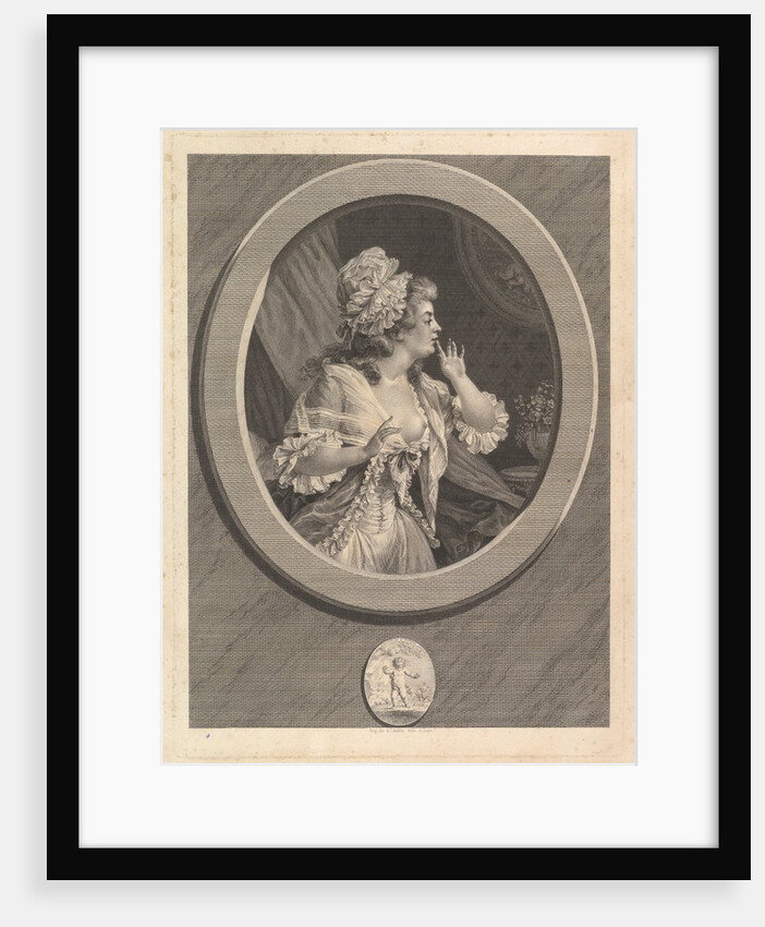 Au Moins Soyez Discret, 1789 by Augustin de Saint-Aubin