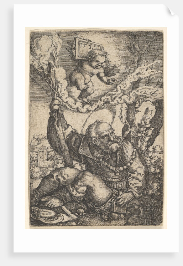 St. Christopher, early 16th century by Barthel Beham