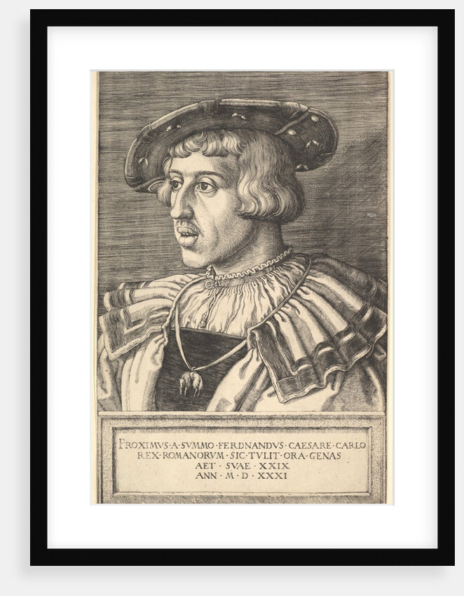 Emperor Ferdinand I, 16th century by Barthel Beham