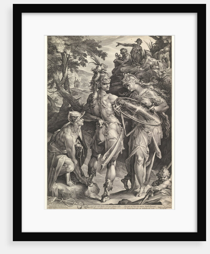 Minerva and Mercury Arming Perseus, 1604 by Bartholomeus Spranger/Jan Muller