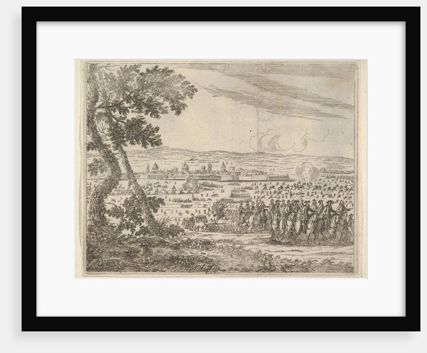 Francesco I d'Este Dissolved the Seige of Reggio, from L'Idea di un Principe ed Eroe Crist…, 1659 by Bartolomeo Fenice