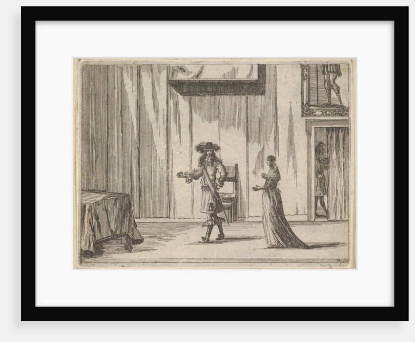 Francesco I d'Este Speaks About his Victories with an Honest Comportment, from L'Idea di u…, 1659 by Bartolomeo Fenice