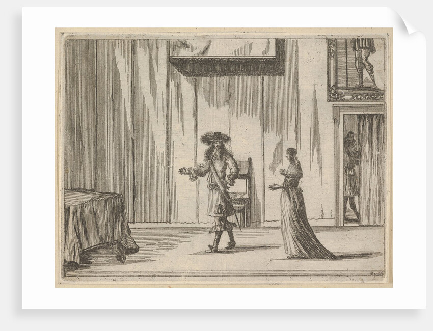 Francesco I d'Este Speaks About his Victories with an Honest Comportment, from L'Idea di u…, 1659 by Bartolomeo Fenice