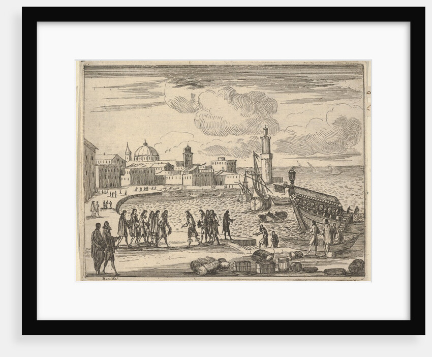 Francesco I d'Este Combines Forces with The Republic of Venice and Genoa Against the Ottom…, 1659 by Bartolomeo Fenice