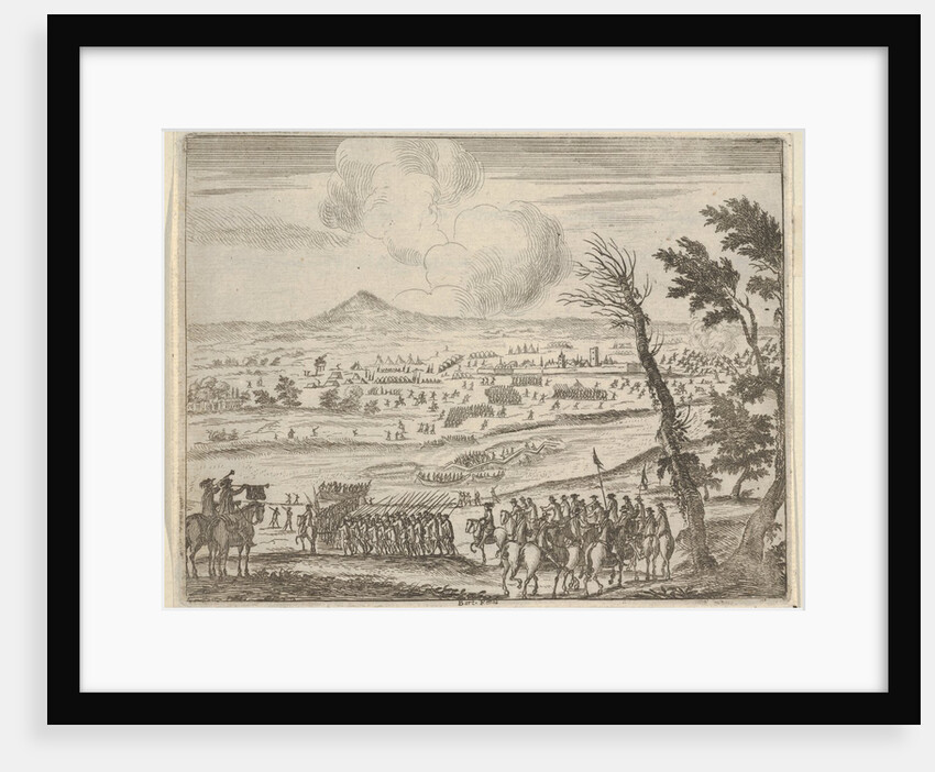 Francesco I d'Este Protects the French in Casalmaggiore from the Seige of the Spanish, fro…, 1659 by Bartolomeo Fenice