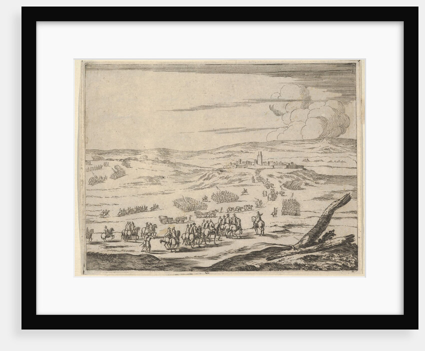 Despite the Corageous Opposition of the Germans and the Spanish, Francesco I d'Este, at th…, 1659 by Bartolomeo Fenice