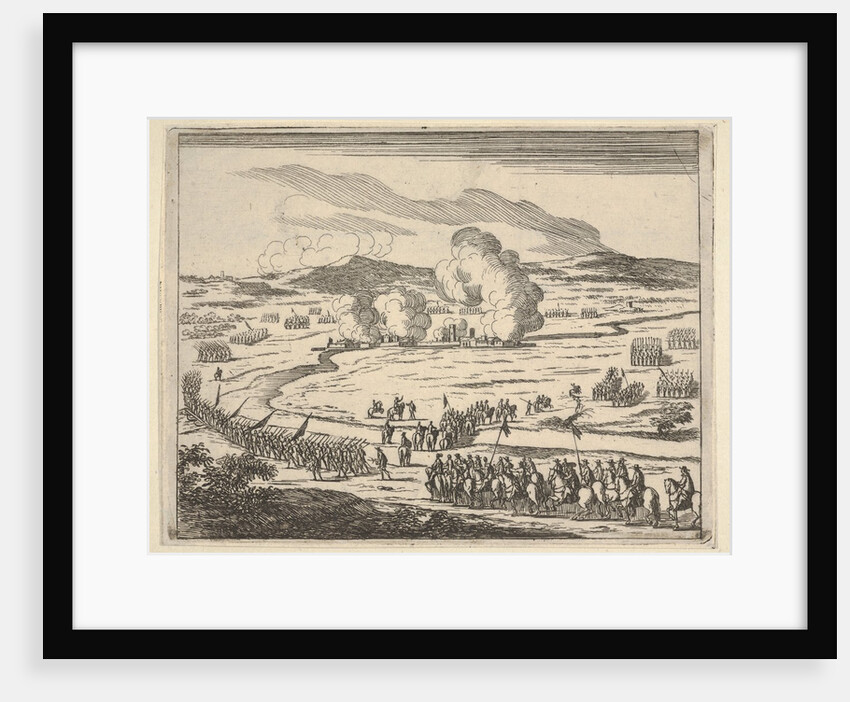 The Seige of Alessandria Begins, from L'Idea di un Principe ed Eroe Cristiano in Francesco…, 1659 by Bartolomeo Fenice