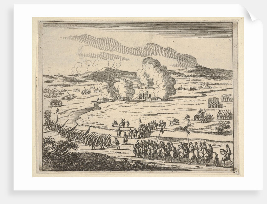 The Seige of Alessandria Begins, from L'Idea di un Principe ed Eroe Cristiano in Francesco…, 1659 by Bartolomeo Fenice