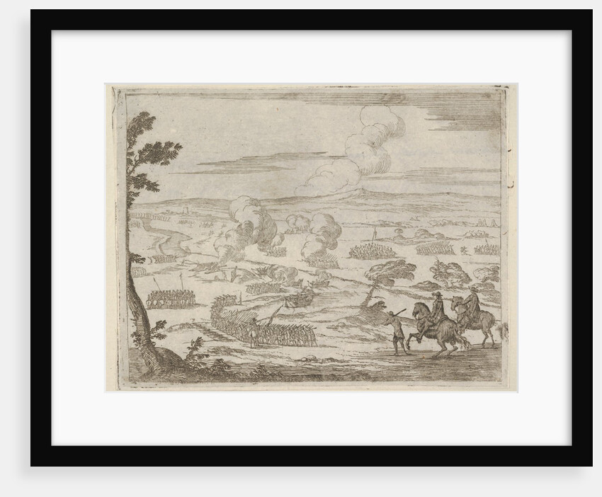 After a Long March, Francesco I d'Este Passes with the River of Cassano with his Army, thu…, 1659 by Bartolomeo Fenice