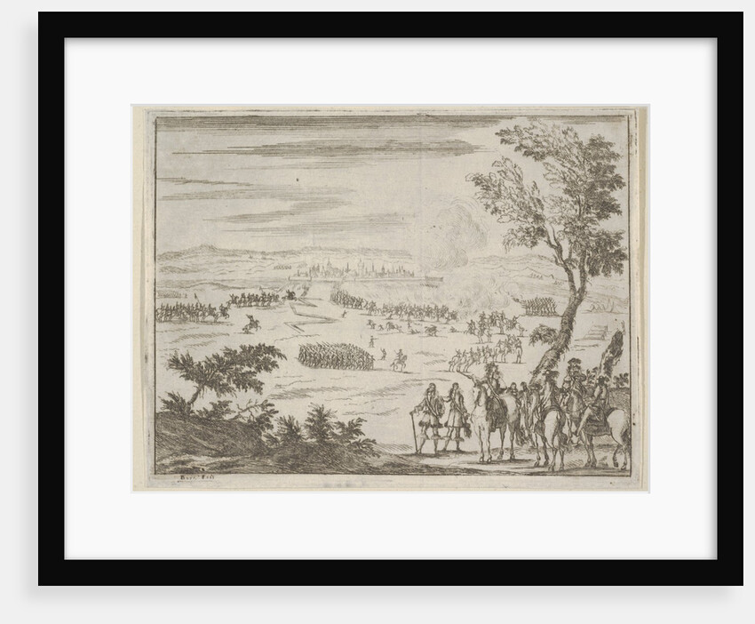 Francesco I d'Este and the French Army Besiege Valenza, which has Been Taken by the Spanis…, 1659 by Bartolomeo Fenice