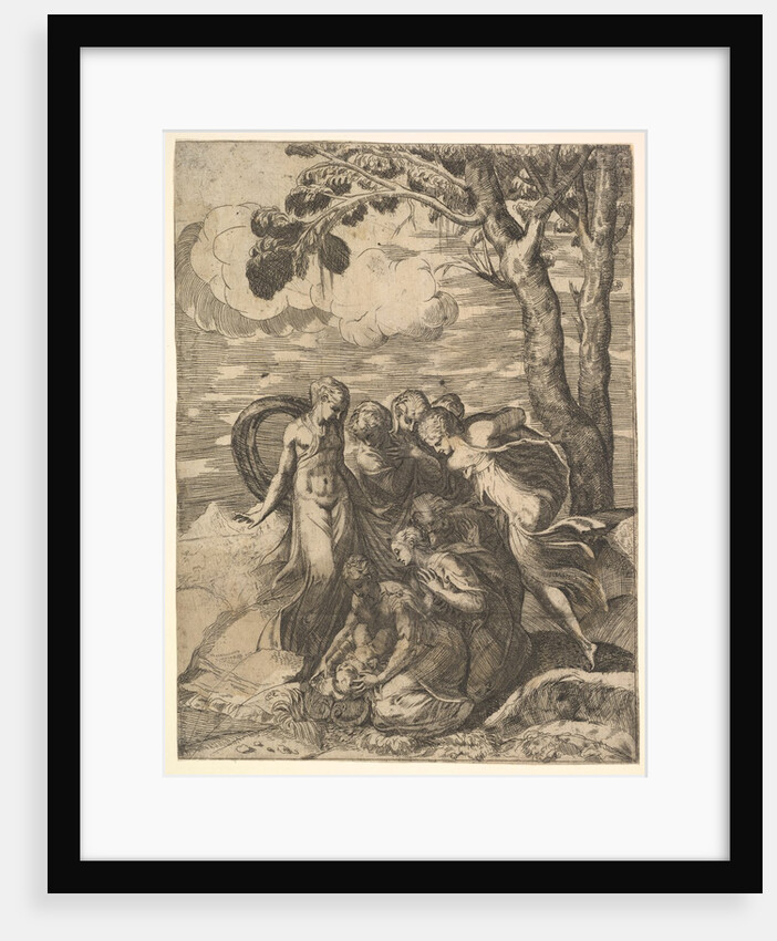 Moses Rescued from the Nile, 16th century by Battista del Moro