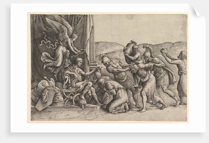 Scipio Granting Clemency to the Prisoners by Battista Franco Veneziano