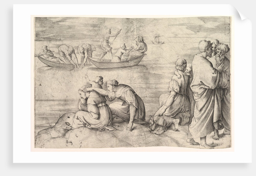 The Miraculous Draught of Fish by Battista Franco Veneziano