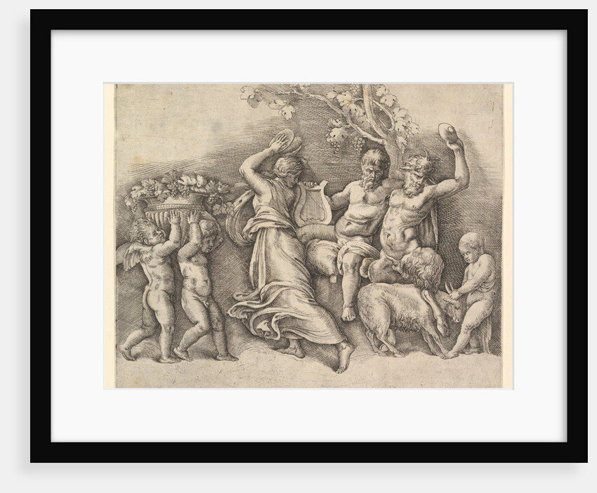 A Bacchanal, 1530-61 by Battista Franco Veneziano