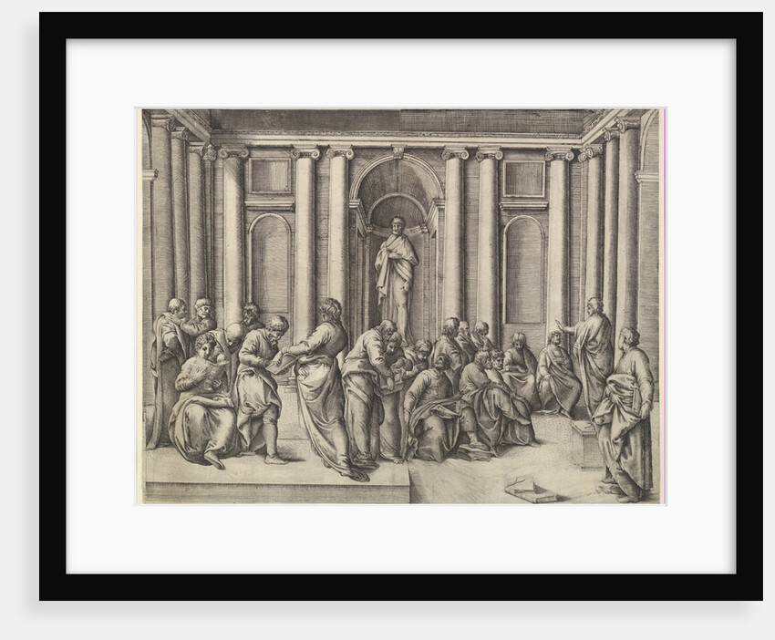 Christ among the Doctors, ca. 1540-45 by Battista Franco Veneziano