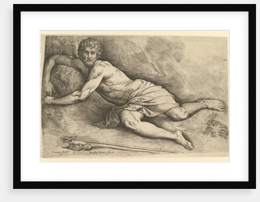 St. John the Baptist in the Wilderness, ca. 1552-54 by Battista Franco Veneziano