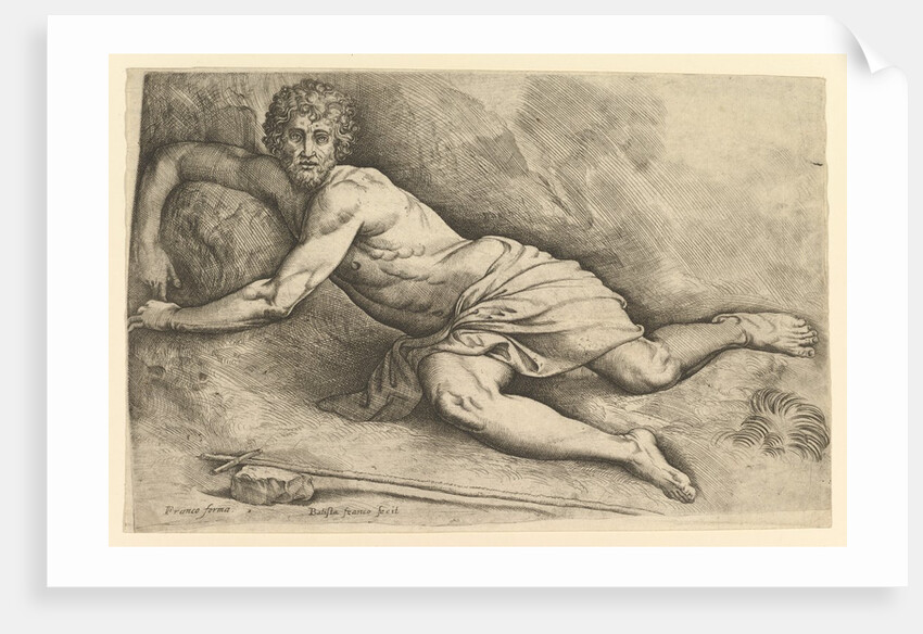 St. John the Baptist in the Wilderness, ca. 1552-54 by Battista Franco Veneziano
