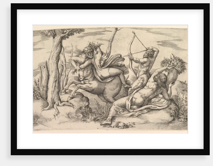 The Abduction of Dejanira by Battista Franco Veneziano