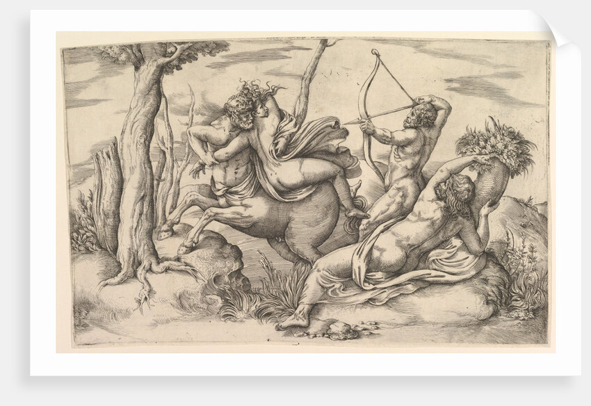 The Abduction of Dejanira by Battista Franco Veneziano