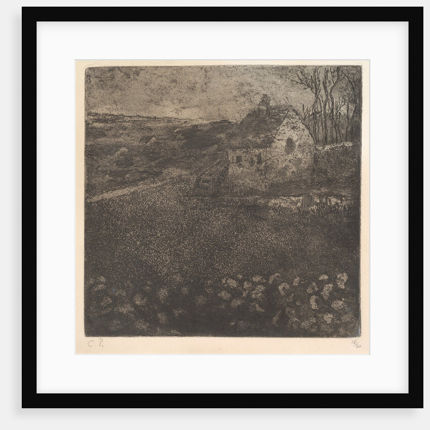 The Cottage, 1879 by Camille Pissarro