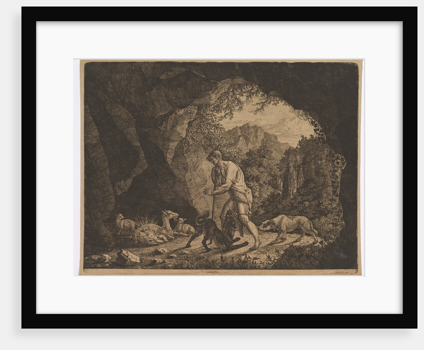 The Shepherd Finding Romulus near the Goat by Carl Baron von Vittinghoff