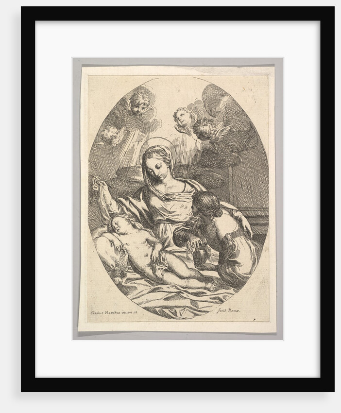 Virgin and Child with St. Mary Magdalen by Carlo Maratti