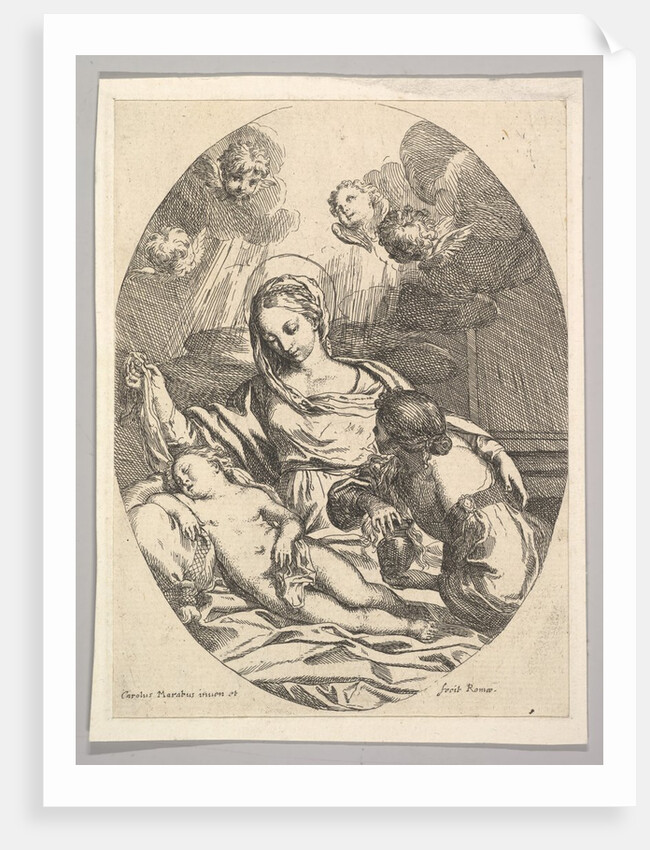 Virgin and Child with St. Mary Magdalen by Carlo Maratti