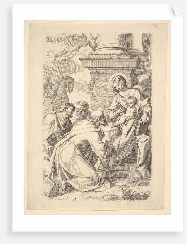 The Adoration of the Magi by Carlo Maratti