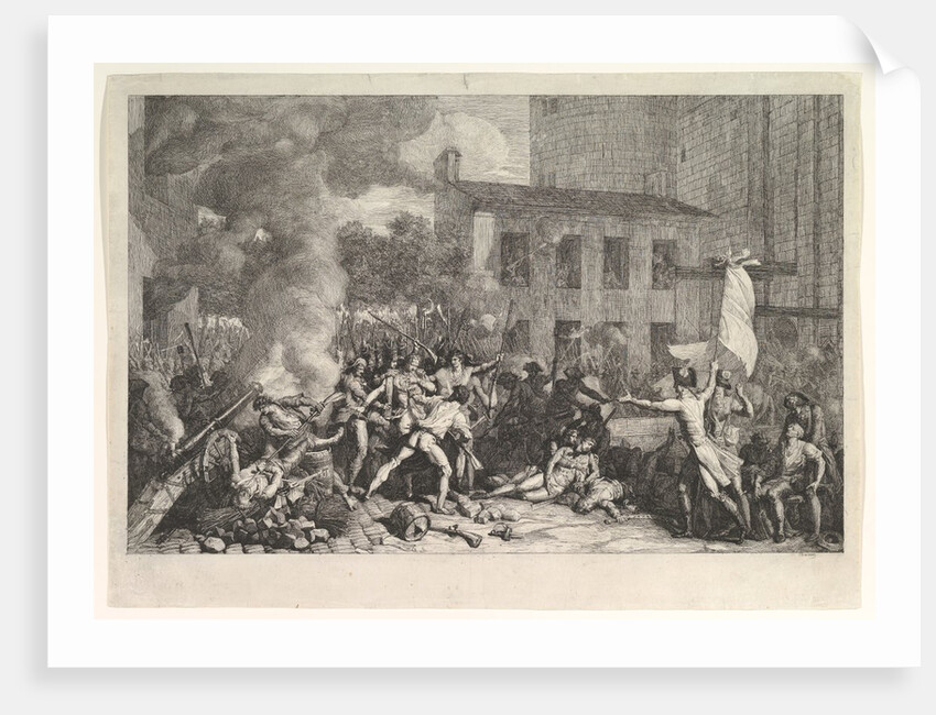 The Storming of the Bastille on 14 July 1789, ca. 1793 by Charles Thevenin