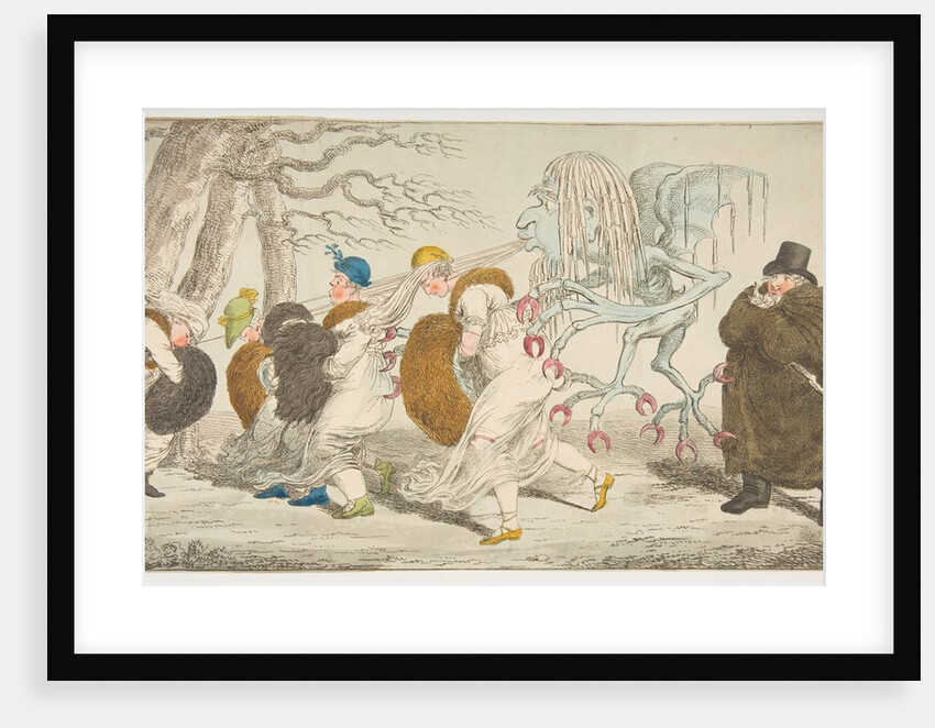 A Naked Truth, or Nipping Frost, February 2, 1803 by Unknown