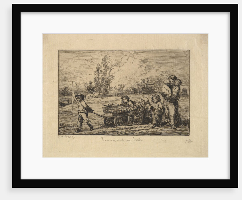 Moving into the Boat, 1861 by Charles Francois Daubigny