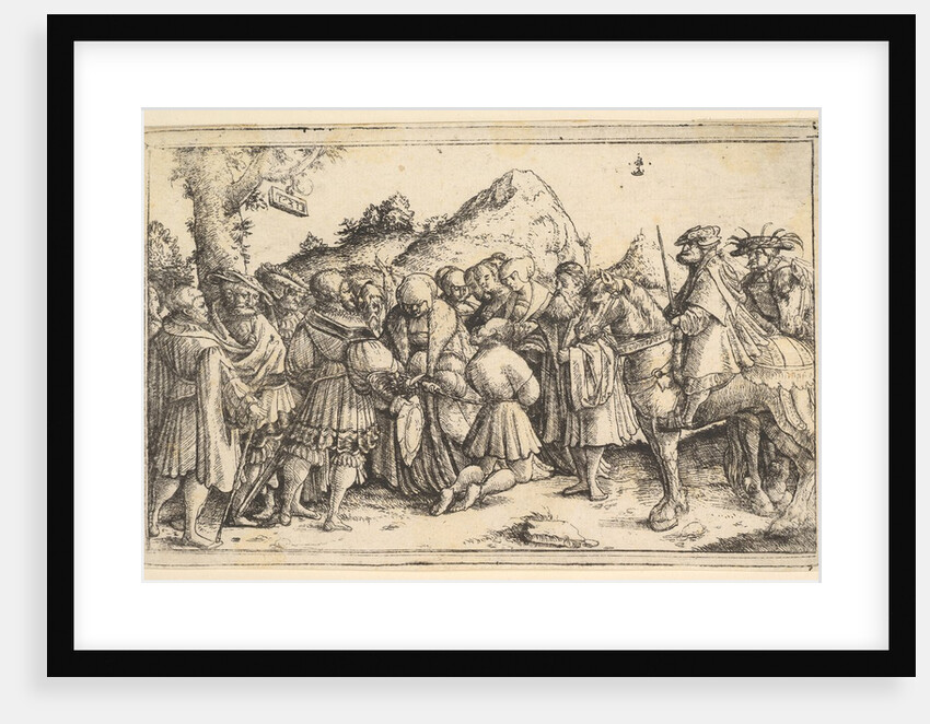 The pardoning of a criminal, 1531 by Christoph Bockstorffer