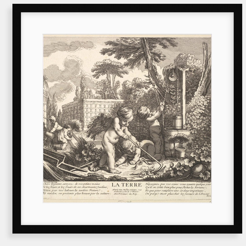 Earth, 18th century by Claude Augustin Duflos le Jeune