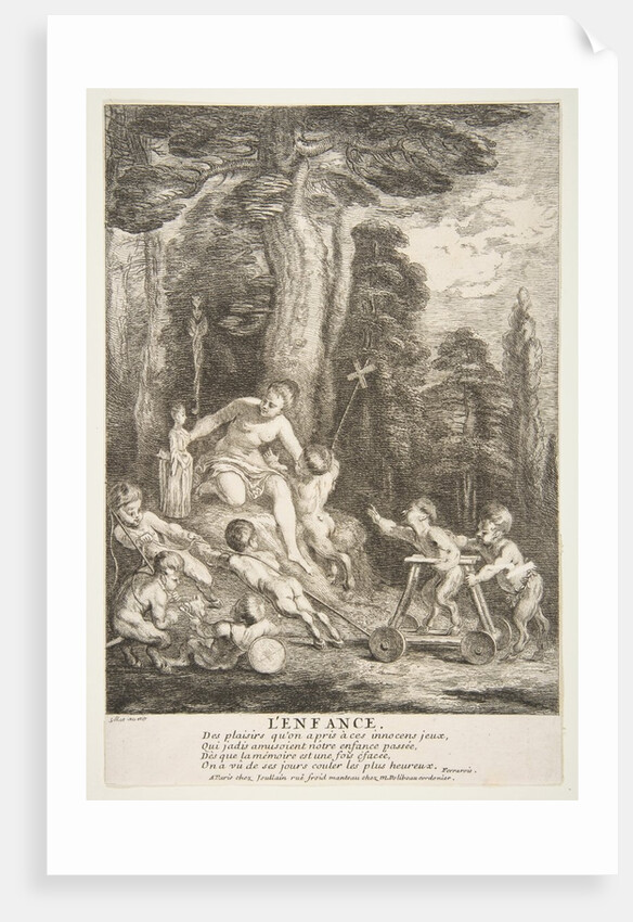 Adolescence by Claude Gillot/Jean Audran